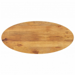 Ovaalne lauaplaat, 140x50x3,8 cm, mangopuit