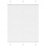 Plisseeritud ruloo valge 105x150 cm kanga laius 104,4 cm