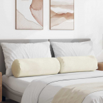 Padjad 2 pcs cream &oslash; 25 x 70 cm korter kangas