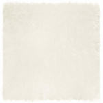 Faux lambanaha vaip tafalla valge 240 x 240 cm pol&uuml;ester