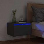 Seinale kinnitatav &ouml;&ouml;kapp led-tuledega, must
