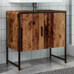 Vannitoa valamukapp vana puit 60x33x60 cm engineered wood