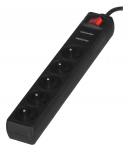 EnerGenie SPF5-C-5 surge protector 5 AC outlet(s) 250 V 1.5 m Black