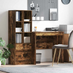 Laud sahtliga 2 pcs suitsetatud tamm