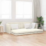 P&otilde;randadiivan-voodi 200cm cream samet