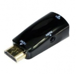 I/O ADAPTER HDMI TO VGA/A-HDMI-VGA-02 GEMBIRD - 8716309085915