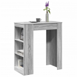 Baarilaud riiulitega hall sonoma tamm 95x47x103,5 cm tehispuit