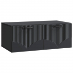 Rippuv tv kapp must 78,5 x 41 x 30 cm tehispuit