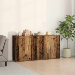 Kappide k&uuml;lgedel 2 pcs vana puit 79 x 38 x 80 cm tehispuit