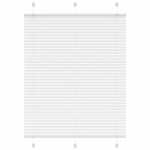 Plisseeritud ruloo valge 110x150 cm kanga laius 109,4 cm