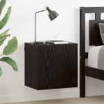 Tv seinakapid 2 pcs must tamm 40,5x30x40cm tehispuit