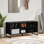 Kinga kapp ladustamisega must tamm 60 x 35 x 44 cm tehispuit
