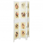 Romdivider sein valge 212 x 165 cm mdf