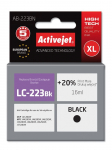 Activejet AB-223BN Ink (replacement for Brother LC223BK; Supreme; 16 ml; black)