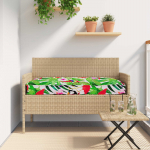 Pallet padjakomplekt 2 pcs tropiline džungel 100 x 40 x 8 cm