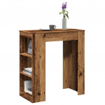 Baarilaud riiulitega, vana puit, 95x47x103,5 cm, tehispuit