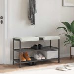 Pingipadja 2 tk pl&uuml;&uuml;&scaron;ist korduroy kreemjas s&uuml;gavus 35 cm