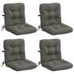 4-t&uuml;kiline k&otilde;rge seljatoega toolipatjade komplekt vianen 4 pcs