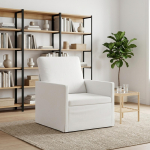 Tugitool valge 70 x 81 x 82 cm kangas