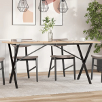 S&ouml;&ouml;gilaua jalad, x-raam, 140 x 60 x 73 cm, teras