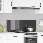 K&ouml;gi splashback tumehall 120 x 40 x 0,6 cm karastatud klaas
