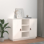 Puhvetkapp, valge, 100x40x75cm, t&auml;ism&auml;nnipuit