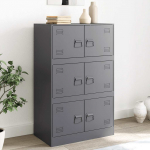 Puhvetkapp, antratsiit, 67x39x107 cm, teras