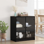 K&otilde;rvalkapp must tamm 68 x 37 x 75,5 cm tehispuit