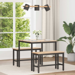 S&ouml;&ouml;gilaud neutraalne 80 x 80 x 75 cm tahke m&auml;nd