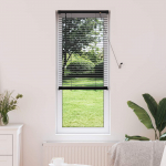 Veneetsia rulo reguleeritav must 150 x 40 cm pvc