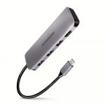 I/O HUB USB-C 5IN1/0.2M HMC-HCR3A AXAGON - 8595247907011