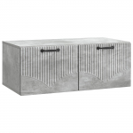 Rippuv tv kapp betoonhall 78,5 x 41 x 30 cm tehispuit
