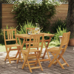 V&auml;listel bistroo toolid 4 pcs naturaalne 40 x 42 x 85 cm