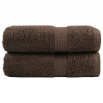 Premium-klassi pesur&auml;tikud solund 2 tk pruunid 30 x 30 cm 600 g/m&sup2;