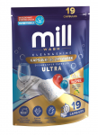 MILL CLEAN&SHINE Ultra Dishwasher Capsules, 19 capsules, 3K.D