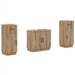 2-osaline vannitoa kapi komplekt hoorn artisan tamm tehispuit