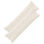 Diivanipadi 2 tk houten valge 40 x 145 cm vale k&uuml;&uuml;liku