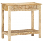 Konsoollaud, 80x35x74 cm, toekas mangopuit