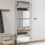5 sahtliga kingakapp peegliga, betoonhall, 63 x 17 x 169,5 cm