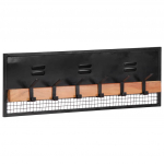 Seinale kinnitatav riidenagi, 90x11x30 cm, mangopuit