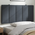 Voodipeatsi padi hanko, tumehall, 100 cm, samet