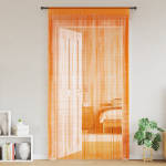 N&ouml;&ouml;rkardinad 2 tk, oranž, 140x250 cm
