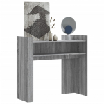Konsoollaud, hall sonoma tamm, 100 x 35 x 90 cm, tehispuit