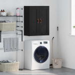 Seinakapp must tamm 69,5 x 34 x 90 cm tehispuit