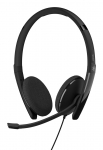 EPOS ADAPT 160 USB II headset, wired, headband, office/call center, USB Type-A, black