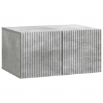 Rippuv tv kapp betoonhall 59,5 x 41 x 30 cm tehispuit