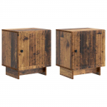 &Ouml;&ouml;lambi kapp 2 pcs vana puit 43 x 34,5 x 50 cm tehispuit