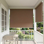 Rulookardin uv kaitse pruunikashall 160 x 230 cm pol&uuml;ester