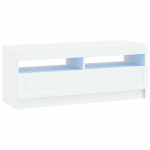 Led tv kapp valge tehispuit