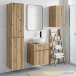 Vannitoa m&ouml;&ouml;bleset 3 tk artisan tamm 33 x 34,5 x 160 cm